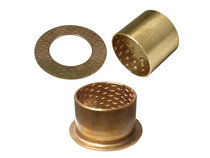 FB090-F flanged bushing-wrapped bronze